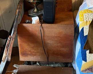 Vintage school desk