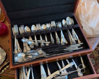 Flatware including Gorham "Chantilly"
