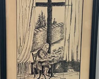 Original artwork - Drawings, Studies, Lithographs, more