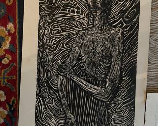 Original artwork - Block Paintings, Lithographs, more