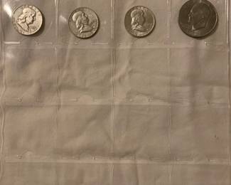 American silver coins