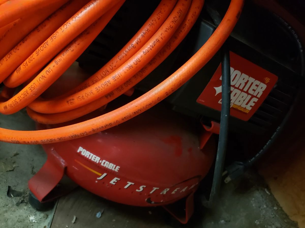 Air Compressor, tools