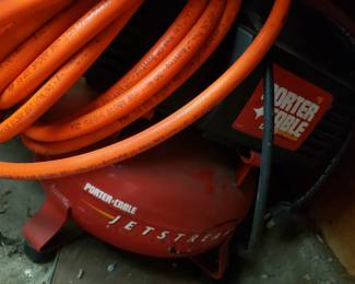 Air Compressor, tools