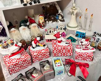 Coca Cola polar bear figurines