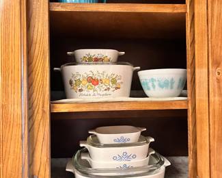 Pyrex and Corningware