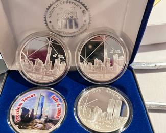 Freedom Tower silver dollars