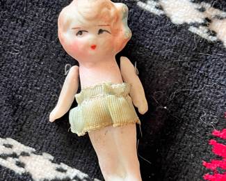 Vintage Mini Bisque Japanese doll