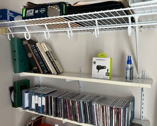 CD's and office supplies