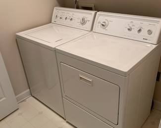 Washer and dryer