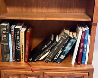 Books galore; many first editions - USA and UK "True first editions"