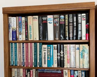 Books galore; many first editions - USA and UK "True first editions"