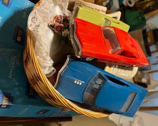 Vintage toy cars