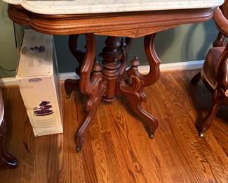 antique parlor table
