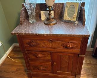 antique washstand or nightstand