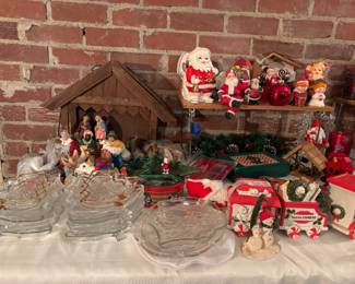 Vintage christmas decor