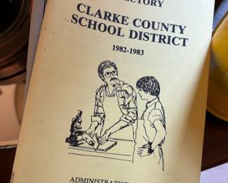 Clarke county school district ephemera
