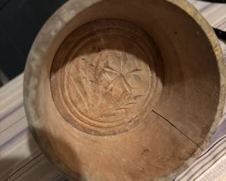 Antique Wooden Butter Mold