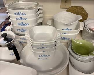 Blue Cornflower Corningware