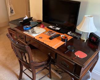 Desk with chair