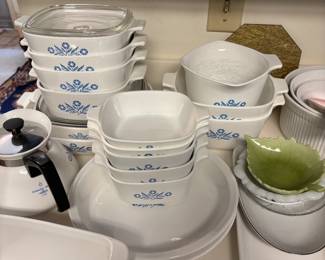Blue Cornflower Corningware