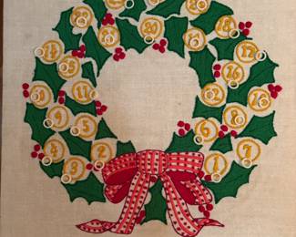 Advent Calendar Wreath