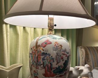 Ginger jar lamp