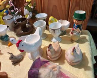 Egg cup collection