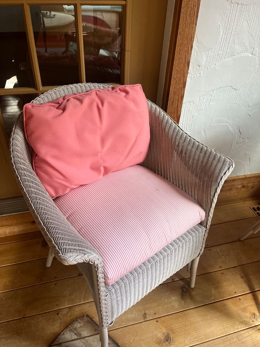 NO DAY TWO. PLEASE CONTACT ME DIRECTLY AT 616-560-6500 BY TEXT IF YOU ARE THE PURCHASER OF THE WICKER PATIO SET AND NEED TO GRAB YOUR LAST TWO CHAIRS! 