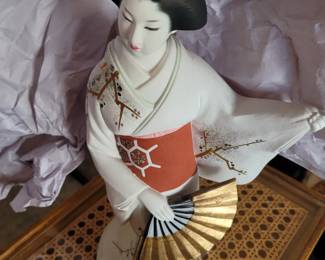 Hand Painted Geisha