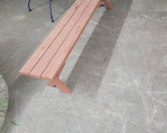 Long Wood Bench