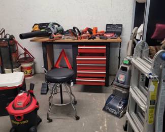 Craftsman Tool Box 
Ladder etc