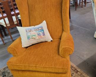 Orange Sitting Chair