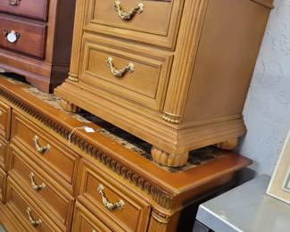 Dresser with matching nightstand