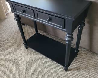 Black Sofa Table