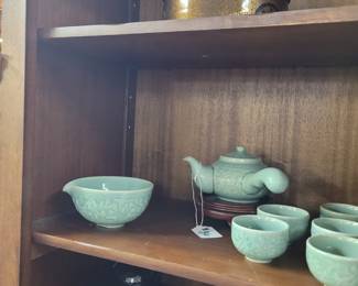 Sushi bowls, traditional Korean Tea Set