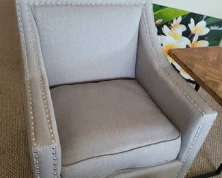 Gray Accent Chair