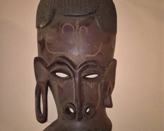 Antique African masks