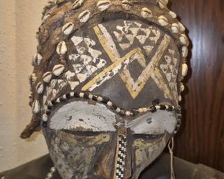 Antique African masks