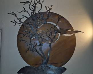 Original metal wall art