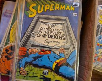 Vintage Superman Comic Book