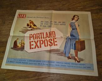 Vintage Portland Exposed Movie Poster