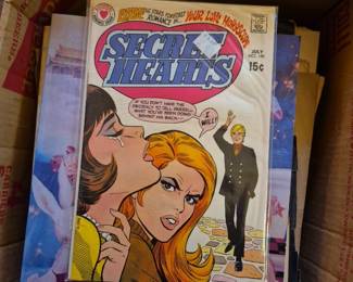 Vintage Secret Hearts Comic Book