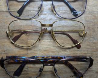Vintage Cartier, Cazal, Zollitsch, Alain Mikli, Tura, and Fendi frames