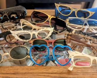 Vintage /Vintage designer glasses and sunglasses 1950s - 80s