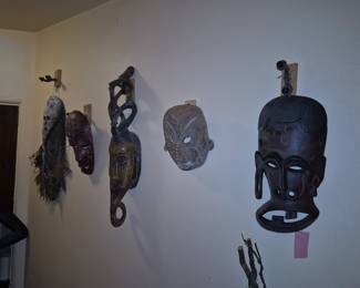 African tribal mask