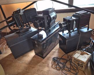 Antique Magic projectors