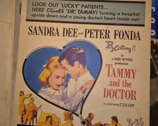 Vintage Sandra DEE Peter Fonda Movie poster