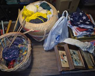 Knitting supplies