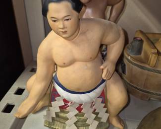 Hakatas - sumo, Kendo, judo, go, pearl diver, wedding, TATTOO.
Broken ones available cheap for art projects