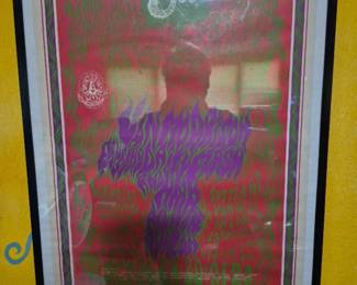 Vintage Van Morrison poster Avalon Ballroom 1967